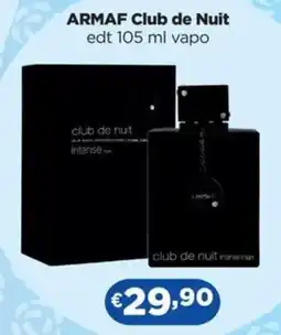 La Saponeria ARMAF Club de Nuit edt vapo offerta