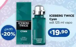 La Saponeria ICEBERG TWICE Cyan edt vapo offerta