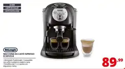 Comet DeLonghi MACCHINA DA CAFFÈ ESPRESSO EC201CD.B offerta
