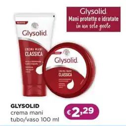 La Saponeria GLYSOLID crema mani tubo/vaso offerta
