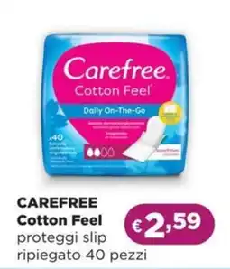 La Saponeria CAREFREE Cotton Feel proteggi slip ripiegato offerta