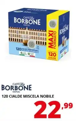 Comet Caffe borbone 120 cialde miscela nobile offerta