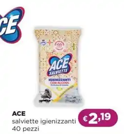 La Saponeria ACE salviette igienizzanti offerta