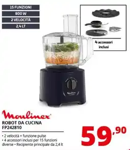 Comet Moulinex ROBOT DA CUCINA FP242810 offerta