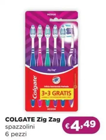 La Saponeria COLGATE Zig Zag spazzolini offerta