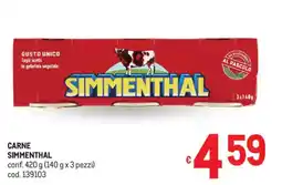 Metro Carne SIMMENTHAL offerta