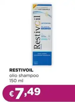La Saponeria RESTIVOIL olio shampoo offerta