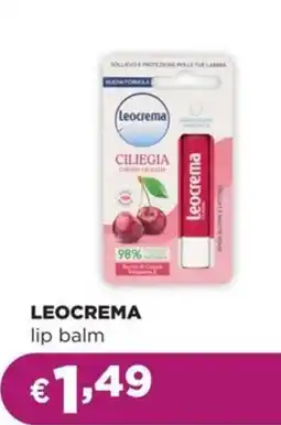 La Saponeria LEOCREMA lip balm offerta