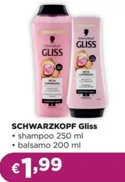 La Saponeria SCHWARZKOPF Gliss offerta