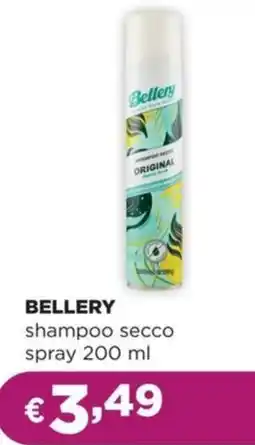 La Saponeria BELLERY shampoo secco spray offerta
