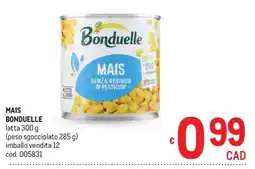 Metro Mais BONDUELLE offerta