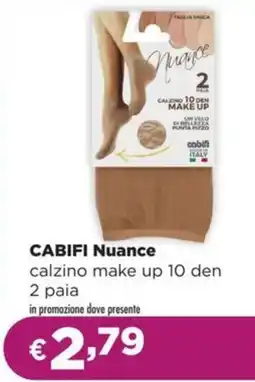 La Saponeria CABIFI Nuance calzino make up 10 den offerta