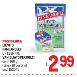 Metro Levito paneangeli, vanigliato per dolci offerta