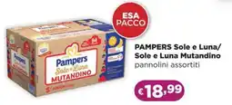 La Saponeria PAMPERS Sole e Luna/ Sole e Luna Mutandino pannolini offerta
