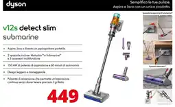 Comet dyson v12s detect slim submarine offerta