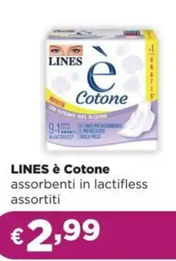 La Saponeria LINES è Cotone assorbenti in lactifless offerta