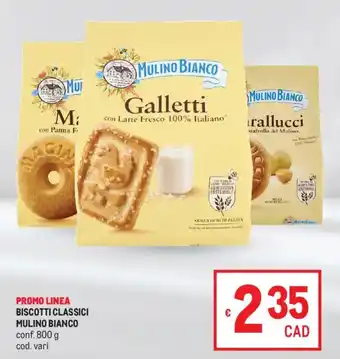 Metro Biscotti classici MULINO BIANCO offerta