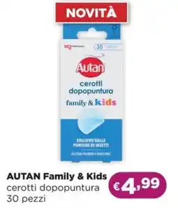 La Saponeria AUTAN Family & Kids cerotti dopopuntura offerta