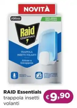 La Saponeria RAID Essentials trappola insetti volanti offerta