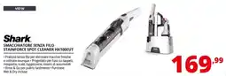 Comet Shark SMACCHIATORE SENZA FILO STAINFORCE SPOT CLEANER HX100EUT offerta
