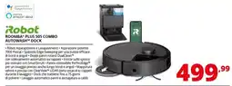 Comet Robot roomba plus 505 combo autowash dock offerta