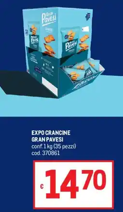 Metro Expo crancine GRAN PAVESI offerta