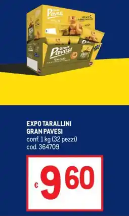 Metro Expo tarallini GRAN PAVESI offerta