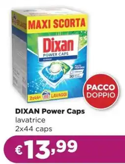 La Saponeria DIXAN Power Caps lavatrice offerta