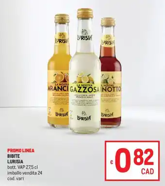 Metro Bibite LURISIA offerta