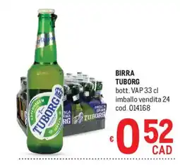 Metro Birra TUBORG offerta