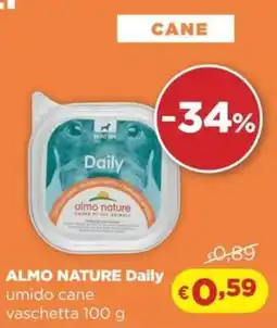 La Saponeria ALMO NATURE Daily umido cane vaschetta offerta