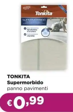 La Saponeria TONKITA Supermorbido panno pavimenti offerta