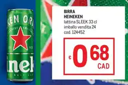 Metro Birra HEINEKEN offerta