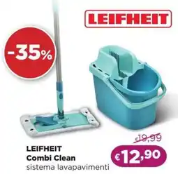 La Saponeria LEIFHEIT Combi Clean sistema lavapavimenti offerta