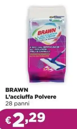La Saponeria BRAWN L'acciuffa Polvere 28 panni offerta