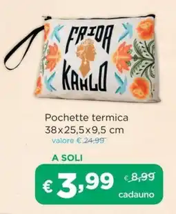 La Saponeria Pochette termica 38x25,5x9,5 cm offerta