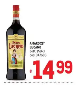 Metro Amaro 28° LUCANO offerta