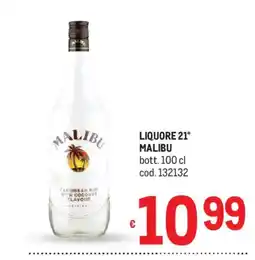 Metro Liquore 21° MALIBU offerta