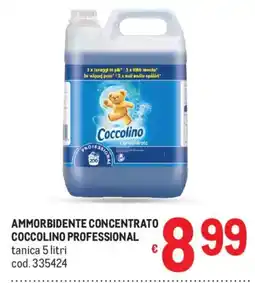 Metro Ammorbidente concentrato coccolino professional offerta