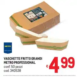 Metro Vaschette fritto grandi METRO PROFESSIONAL offerta