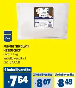 Metro Funghi trifolati METRO CHEF offerta