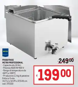 Metro Friggitrice METRO PROFESSIONAL offerta