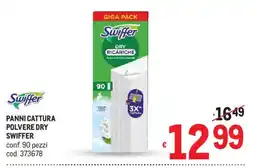 Metro Panni cattura polvere dry SWIFFER offerta