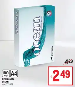 Metro Risma carta OCEAN offerta