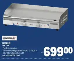 Metro Casselin fry top offerta