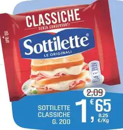 A&O Sottilette classiche offerta
