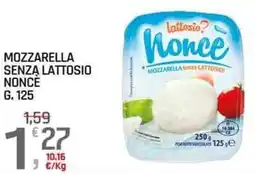 A&O Mozzarella senza lattosio NONCE offerta