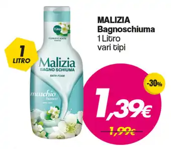 Franzy's MALIZIA Bagnoschiuma offerta