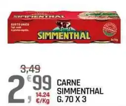 A&O Carne SIMMENTHAL offerta