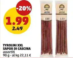 PENNY Tyrolini xxl sapor di SAPOR DI CASCINA offerta